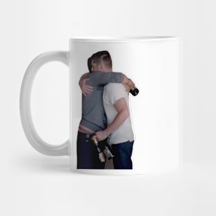 j2 and cockles hugs jared and jensen misha and jensen hugs supernatural Mug